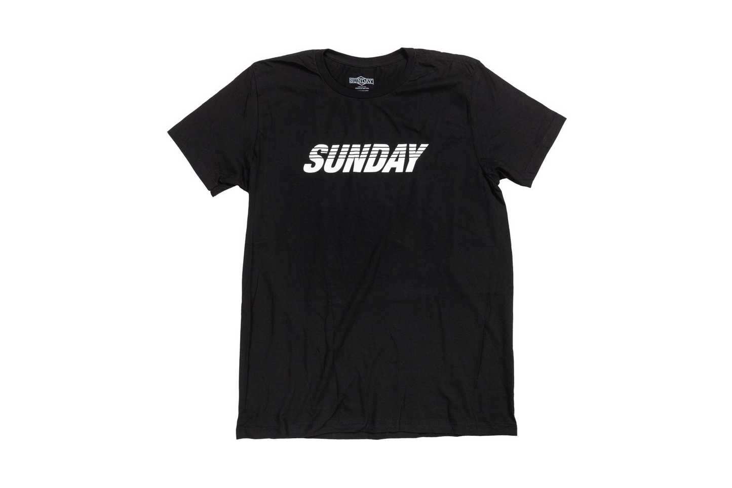 SUNDAY SHREDD TEE L BLACK