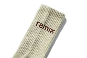 REMIX "REMIX W-Logo Socks"