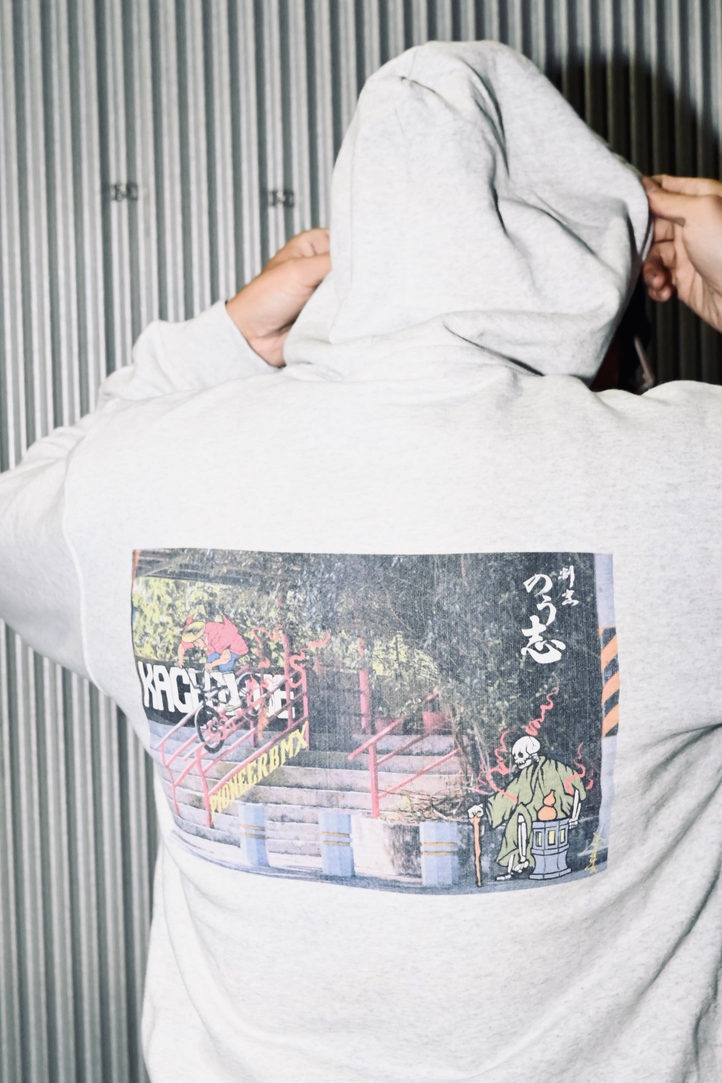 【脳死×Pioneer×KACHIAGE】COLLAGE HOODIE ｜PRE-ORDER｜