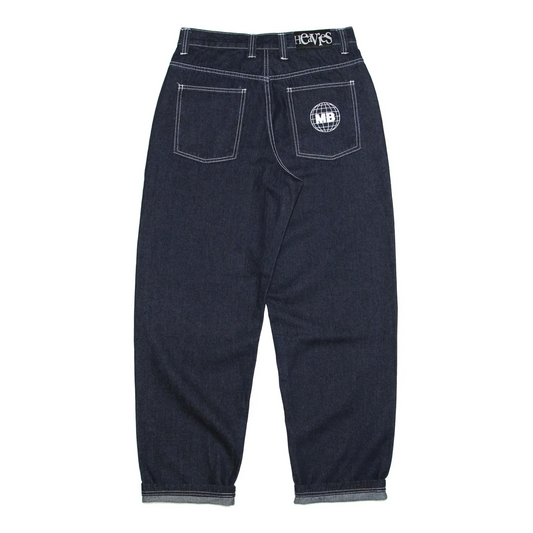 MOTO-BUNKA X HEAVIES  Collaboration Jeans