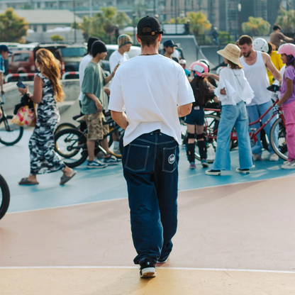 MOTO-BUNKA X HEAVIES  Collaboration Jeans