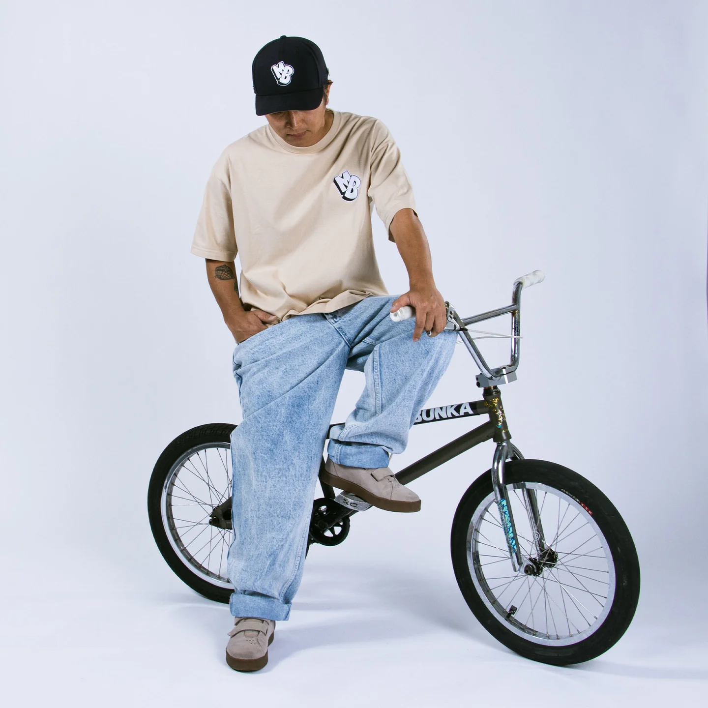 MOTO-BUNKA X HEAVIES  Collaboration Jeans