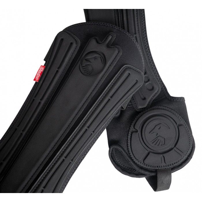 SC INVISA-LITE SHIN/ANKLE COMBO ONE SIZE BK