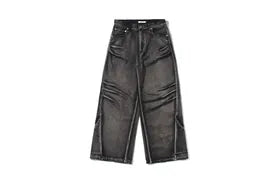 REMIX "Washed Baggy Jeans"