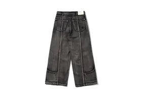 REMIX "Washed Baggy Jeans"