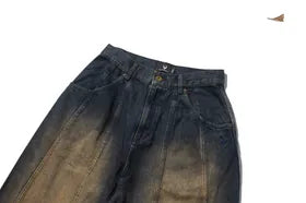 REMIX "KW Sandblast Parachute Jeans"