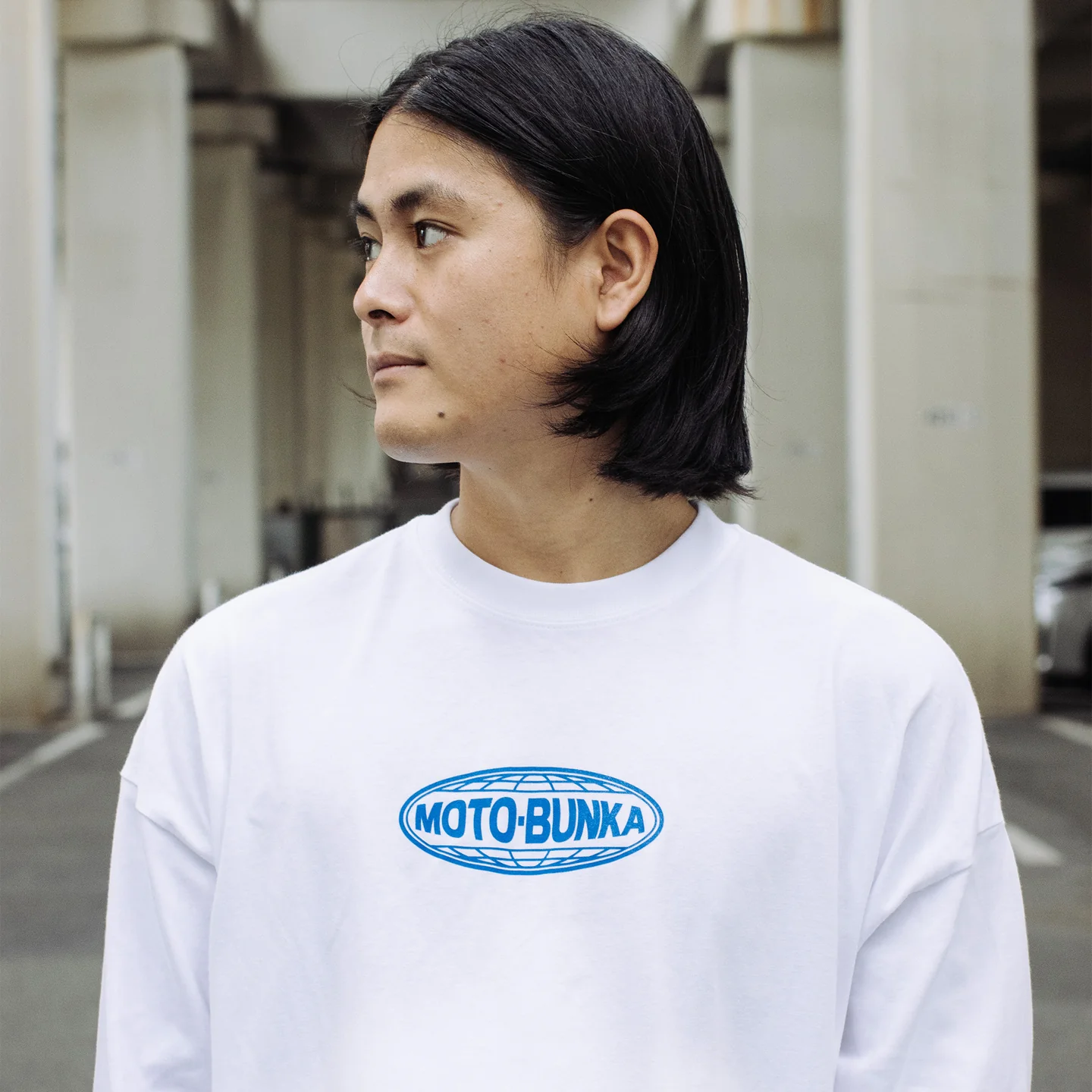 MOTO-BUNKA - Oval Logo Long Sleeve